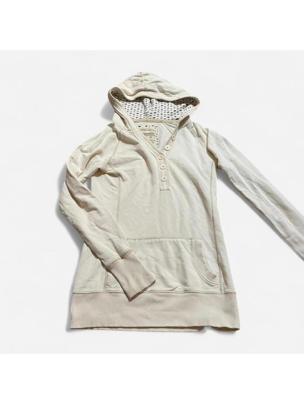 y2k Aeropostale henley sweater hoodie